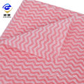 Printed Viscose/Polyester 40GSM 50GSM Parallel Mesh Spunlace Nonwoven Fabric for Kitchen Wipe